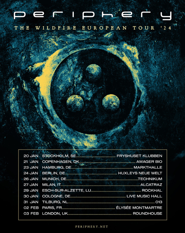 Periphery V: Djent Is Not A Genre European Tour